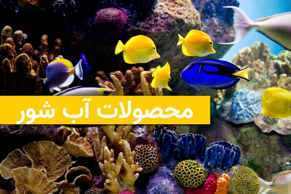 محصولات آب شور