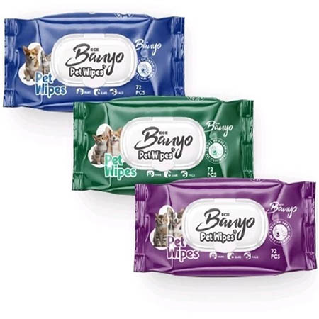 دستمال مرطوب banyo مخصوص حیوانات