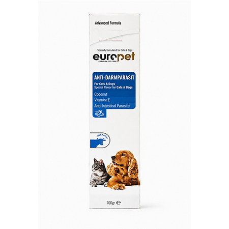 خمیر ضد انگل گربه و سگ یوروپت (EuroPet Anti-Darmparasit Paste) – 100 گرم