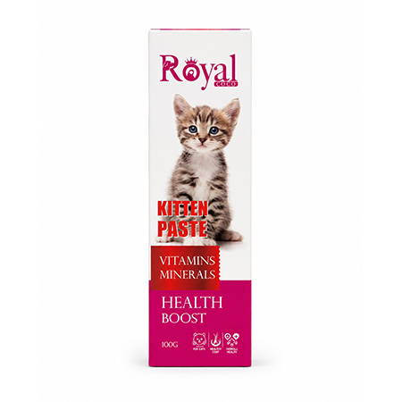 خمیر مولتی ویتامین بچه گربه رویال کوکو Kitten Paste وزن ۱۰۰ گرم