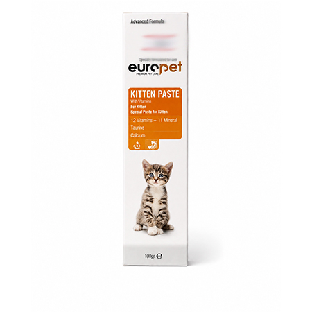 خمیر بچه گربه یوروپت (EuroPet Kitten Paste) – 100 گرم